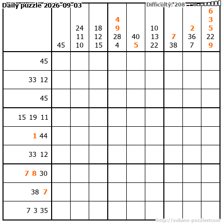 Daily puzzle 2026-09-03