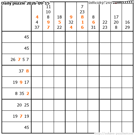 Daily puzzle 2026-09-15