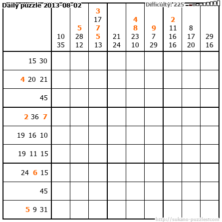 Daily puzzle 2013-08-02