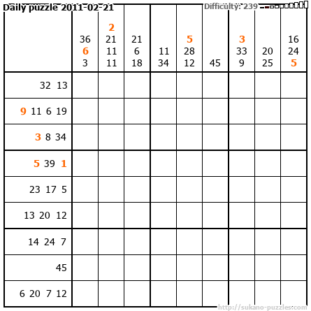 Daily puzzle 2011-02-21