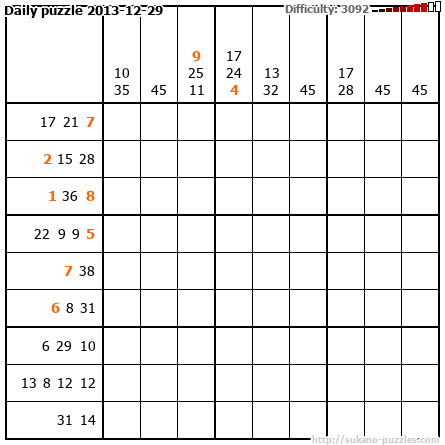 Daily puzzle 2013-12-29