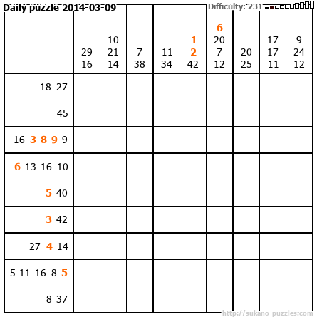 Daily puzzle 2014-03-09