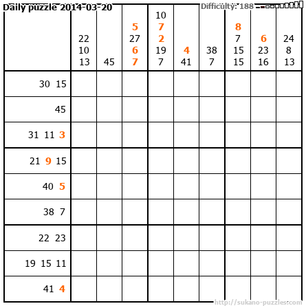 Daily puzzle 2014-03-20