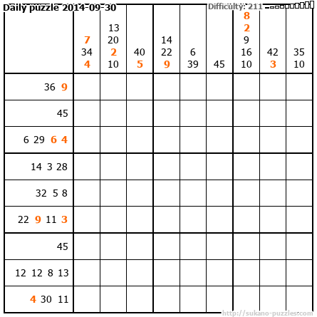 Daily puzzle 2014-09-30