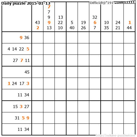Daily puzzle 2015-01-13