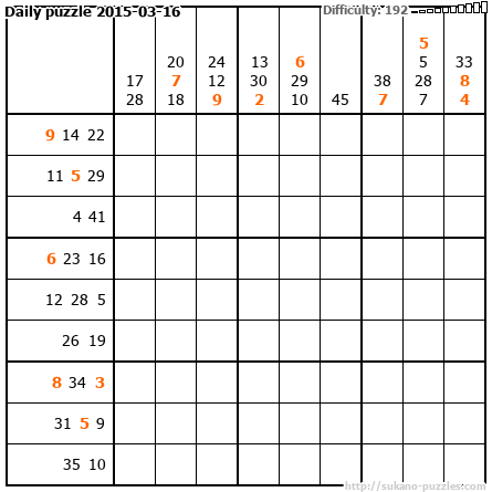 Daily puzzle 2015-03-16