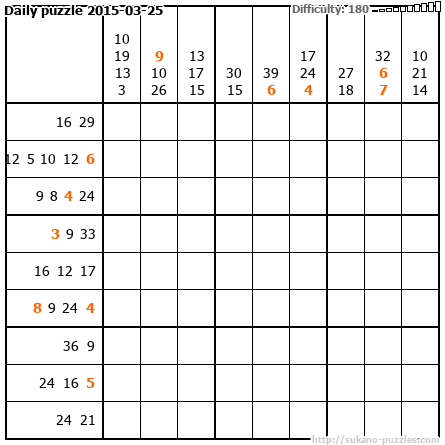 Daily puzzle 2015-03-25
