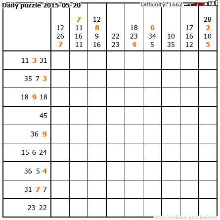 Daily puzzle 2015-05-20