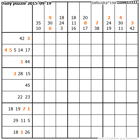 Daily puzzle 2015-09-19
