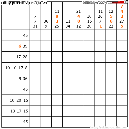 Daily puzzle 2015-09-22