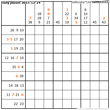 Daily puzzle 2015-12-14
