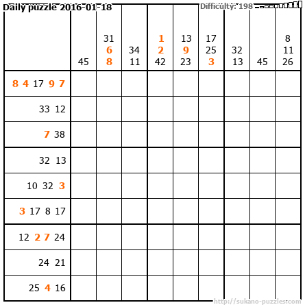 Daily puzzle 2016-01-18