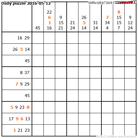 Daily puzzle 2016-05-12