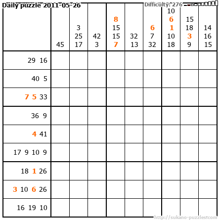 Daily puzzle 2011-05-26
