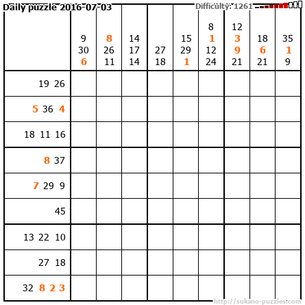 Daily puzzle 2016-07-03