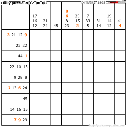 Daily puzzle 2017-08-08