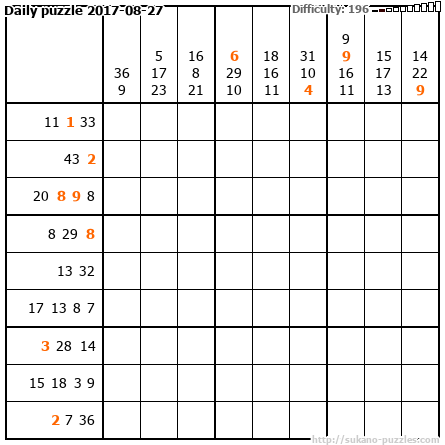 Daily puzzle 2017-08-27