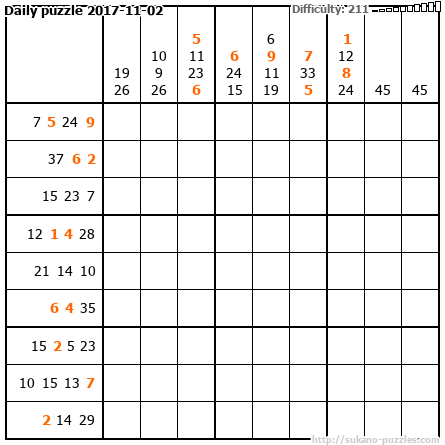 Daily puzzle 2017-11-02
