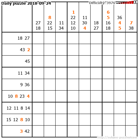 Daily puzzle 2018-09-24