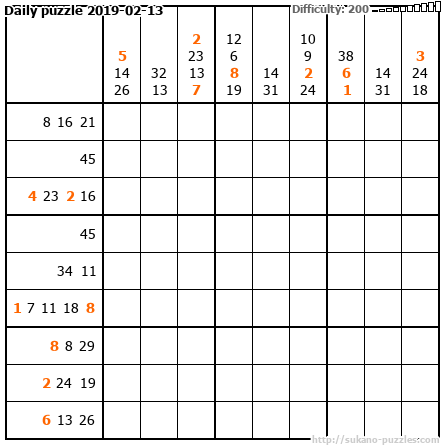 Daily puzzle 2019-02-13