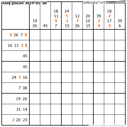Daily puzzle 2019-05-28