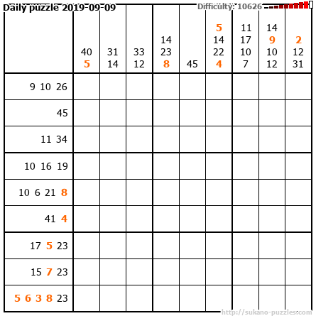 Daily puzzle 2019-09-09