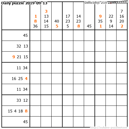Daily puzzle 2019-09-13