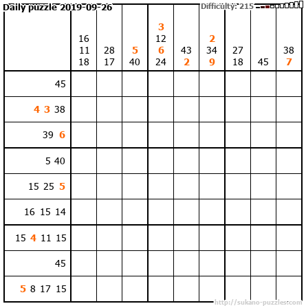 Daily puzzle 2019-09-26