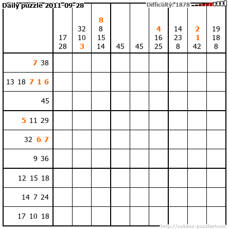 Daily puzzle 2011-09-28