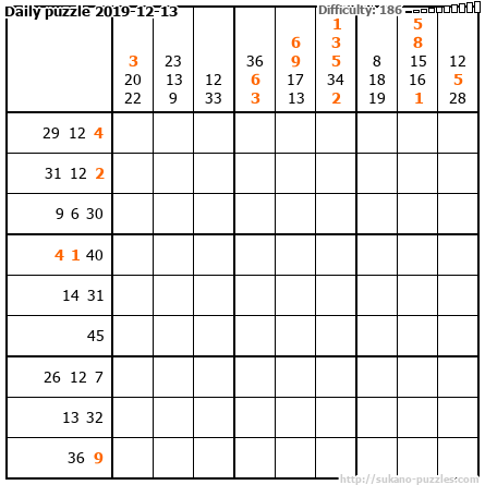 Daily puzzle 2019-12-13