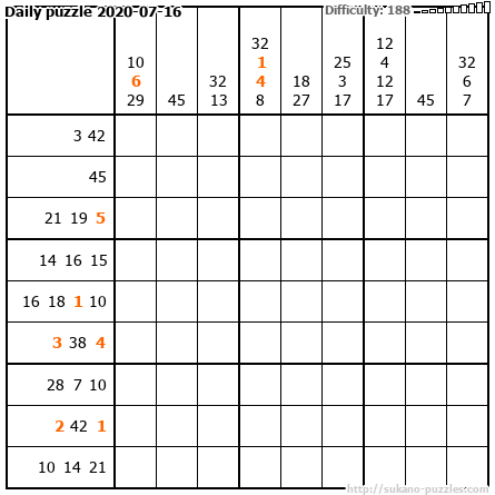 Daily puzzle 2020-07-16