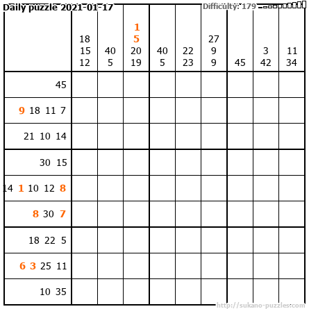 Daily puzzle 2021-01-17