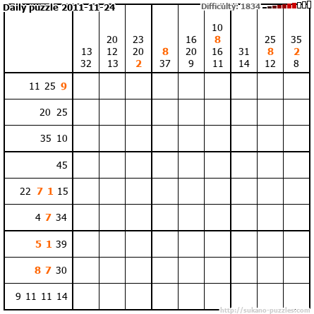 Daily puzzle 2011-11-24