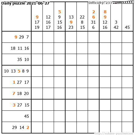 Daily puzzle 2021-06-27