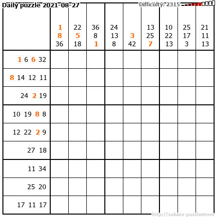 Daily puzzle 2021-08-27