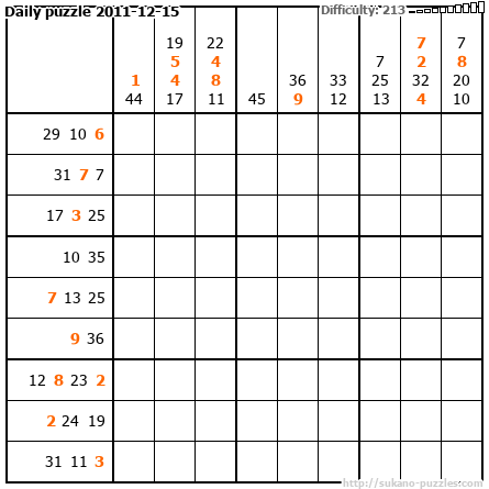 Daily puzzle 2011-12-15