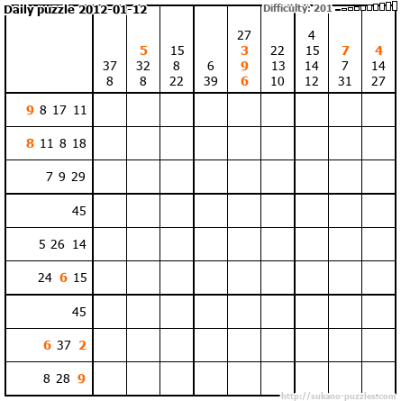 Daily puzzle 2012-01-12