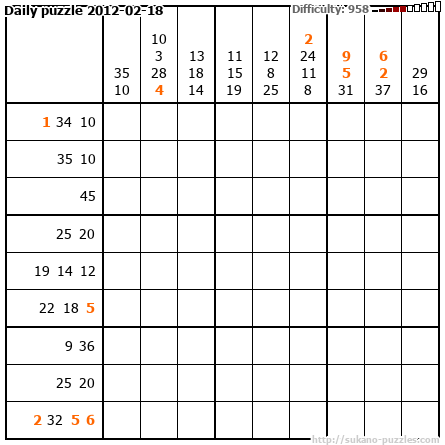 Daily puzzle 2012-02-18