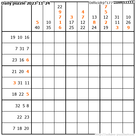 Daily puzzle 2023-11-24