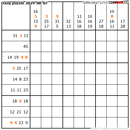 Daily puzzle 2024-08-07