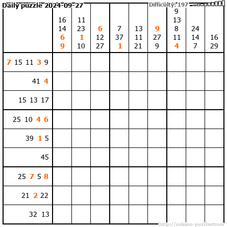 Daily puzzle 2024-09-27