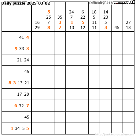 Daily puzzle 2025-03-02