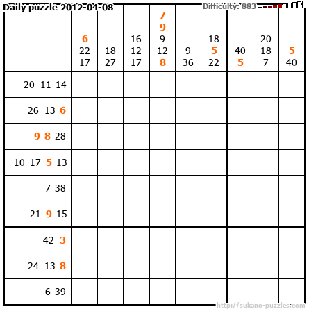 Daily puzzle 2012-04-08