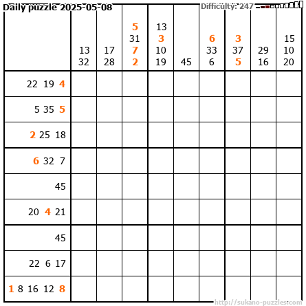 Daily puzzle 2025-05-08