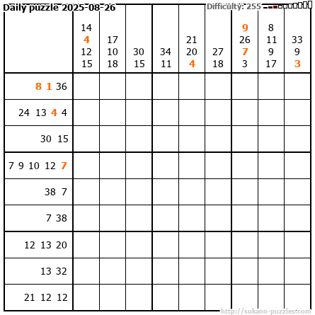 Daily puzzle 2025-08-26