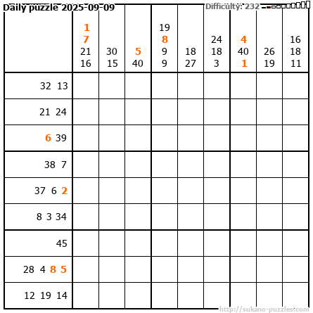 Daily puzzle 2025-09-09