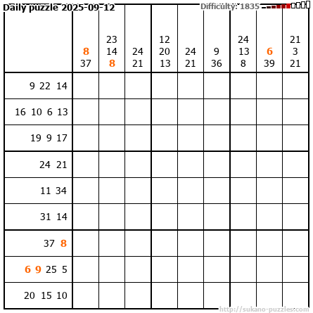 Daily puzzle 2025-09-12