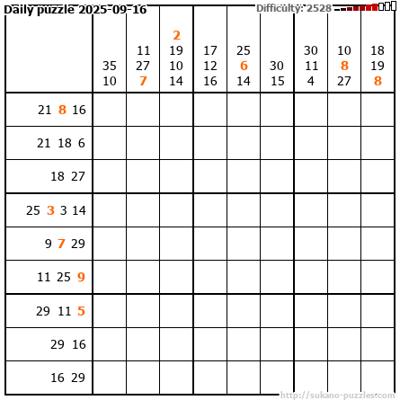 Daily puzzle 2025-09-16