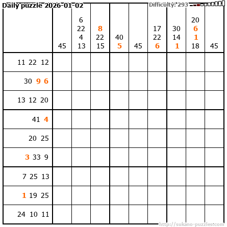 Daily puzzle 2026-01-02