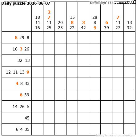 Daily puzzle 2026-06-07